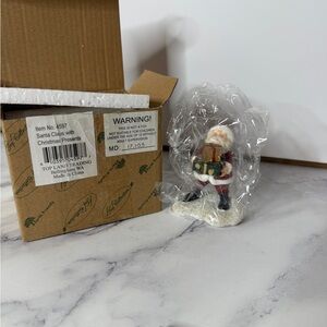 Top Collection Santa Claus with Christmas Presents Figurine Like New